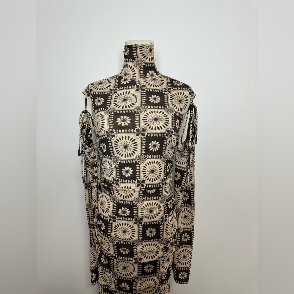 Nanushka Aleid Turtleneck Midi Dress - Picture 5 of 12